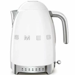 Smeg Wasserkocher 1,7 L Temperaturanzeige 50's Style Weiß